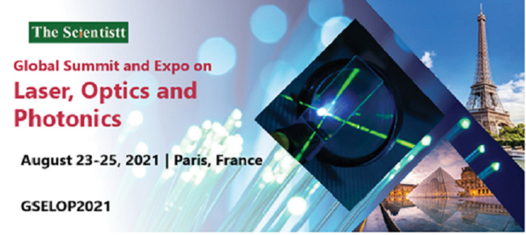 GSELOP 2021 - The Global Summit and Expo on Laser, Optics and Photonics