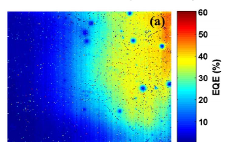 AlGaN-based deep-ultraviolet 320 x 256 focal plane array